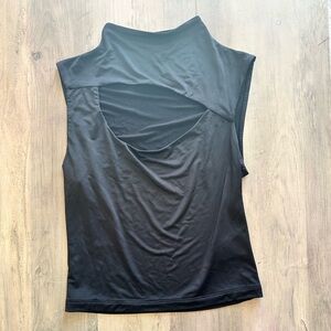 Express Body Contour Compression Mock Neck Tank